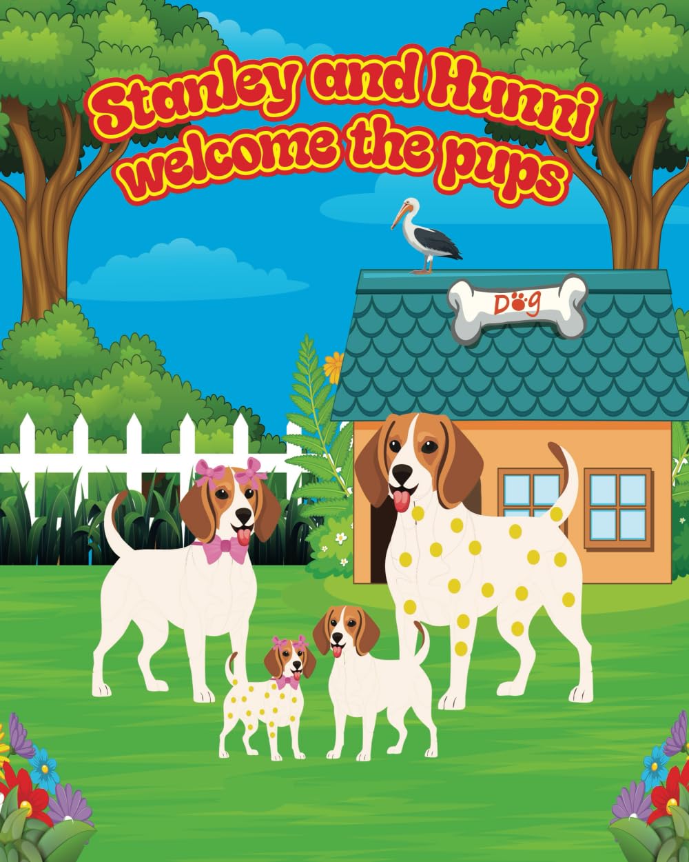 Stanley and Hunni welcome the pups (Stanley's Adventures)