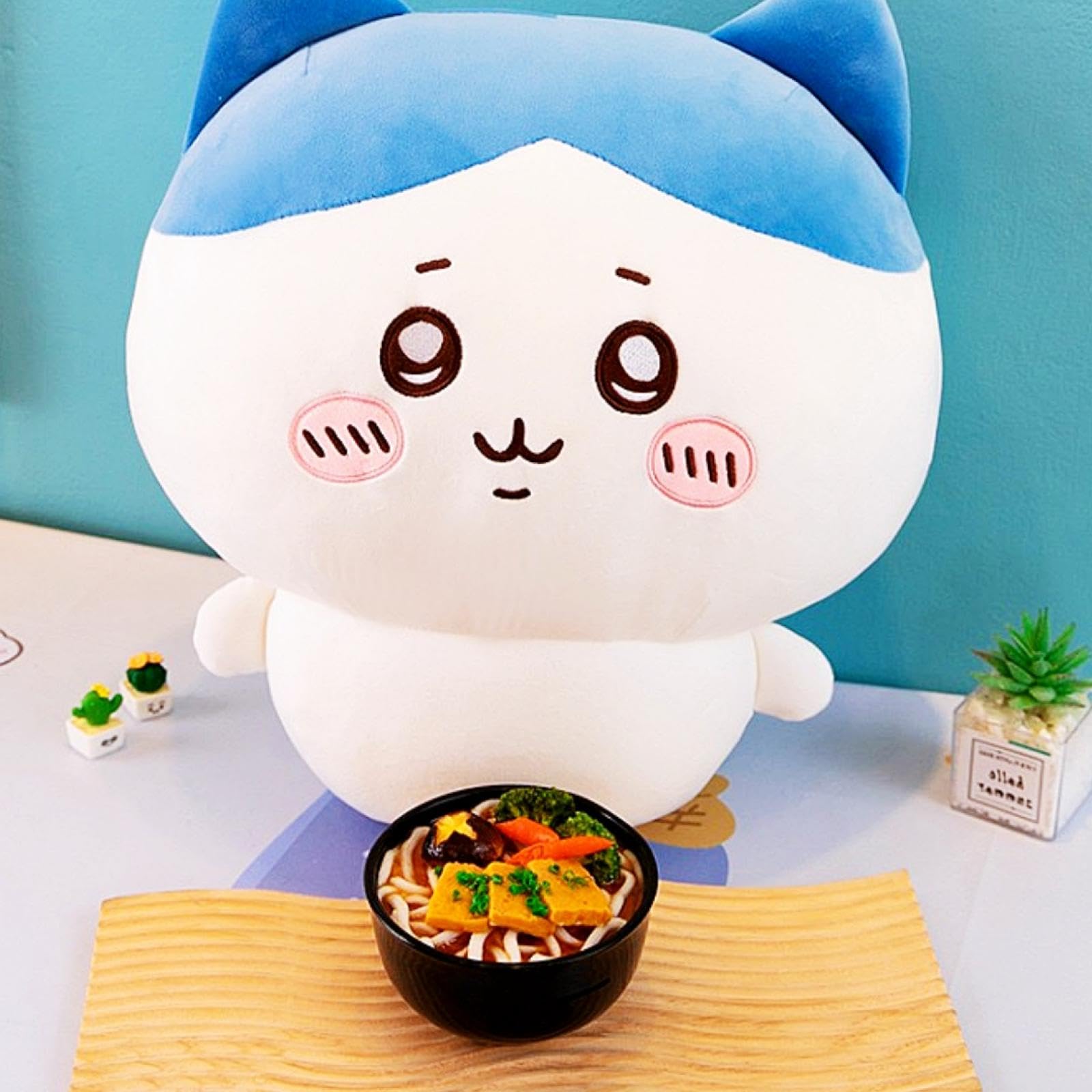 Amazon.co.jp: ハチワレ ぬいぐるみ 特大 巨大 BIG ちいかわぬいぐるみ