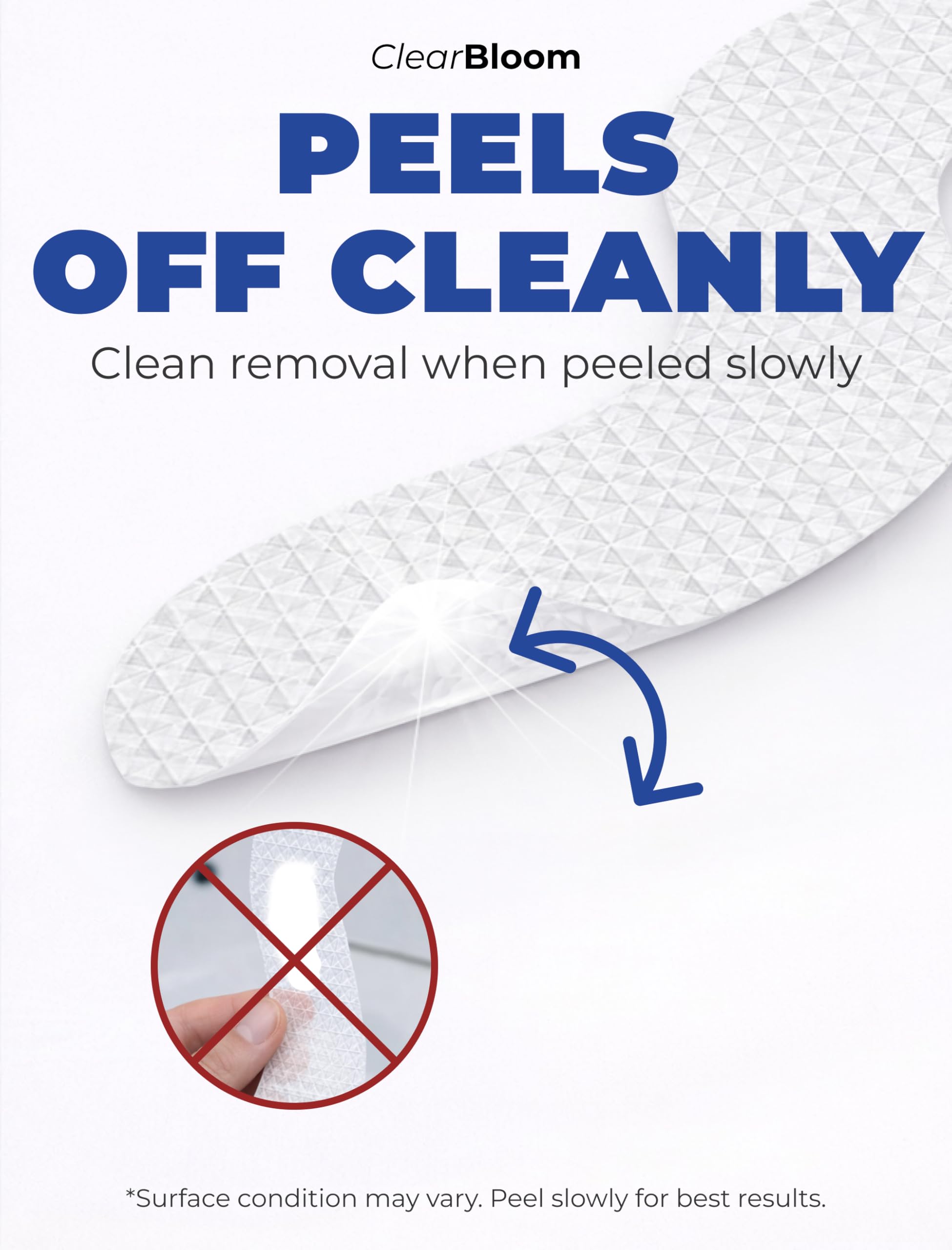 Pegatinas antideslizantes para ducha, 24 unidades, tiras de ducha invisibles antideslizantes para adultos, calcomanías adhesivas de alta calidad para bañera (transparente)