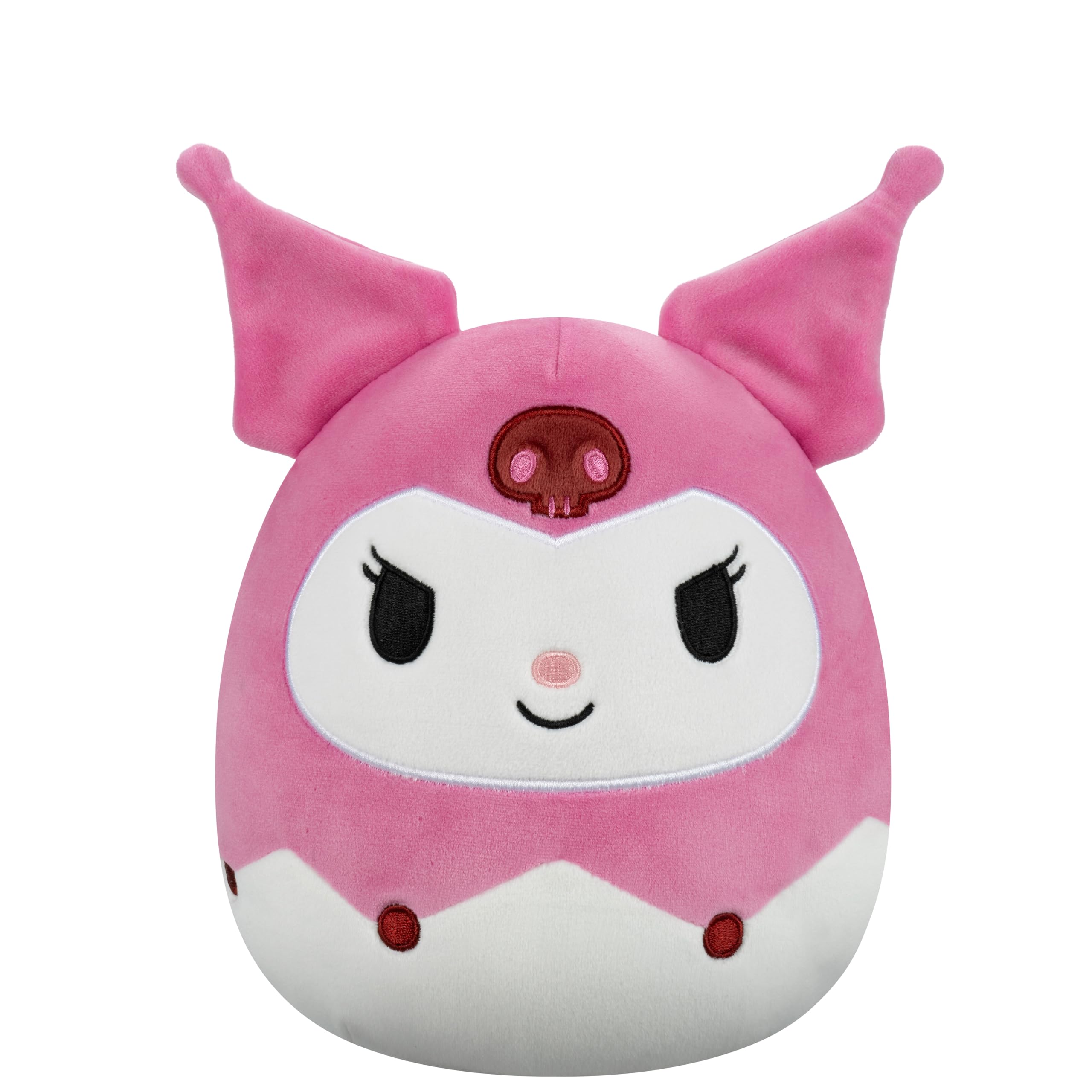 Squishmallows Original Sanrio 8in Kuromi + 8in My Melody – Official Jazwares Valentine Plush 2-Pack: Kuromi and My Melody