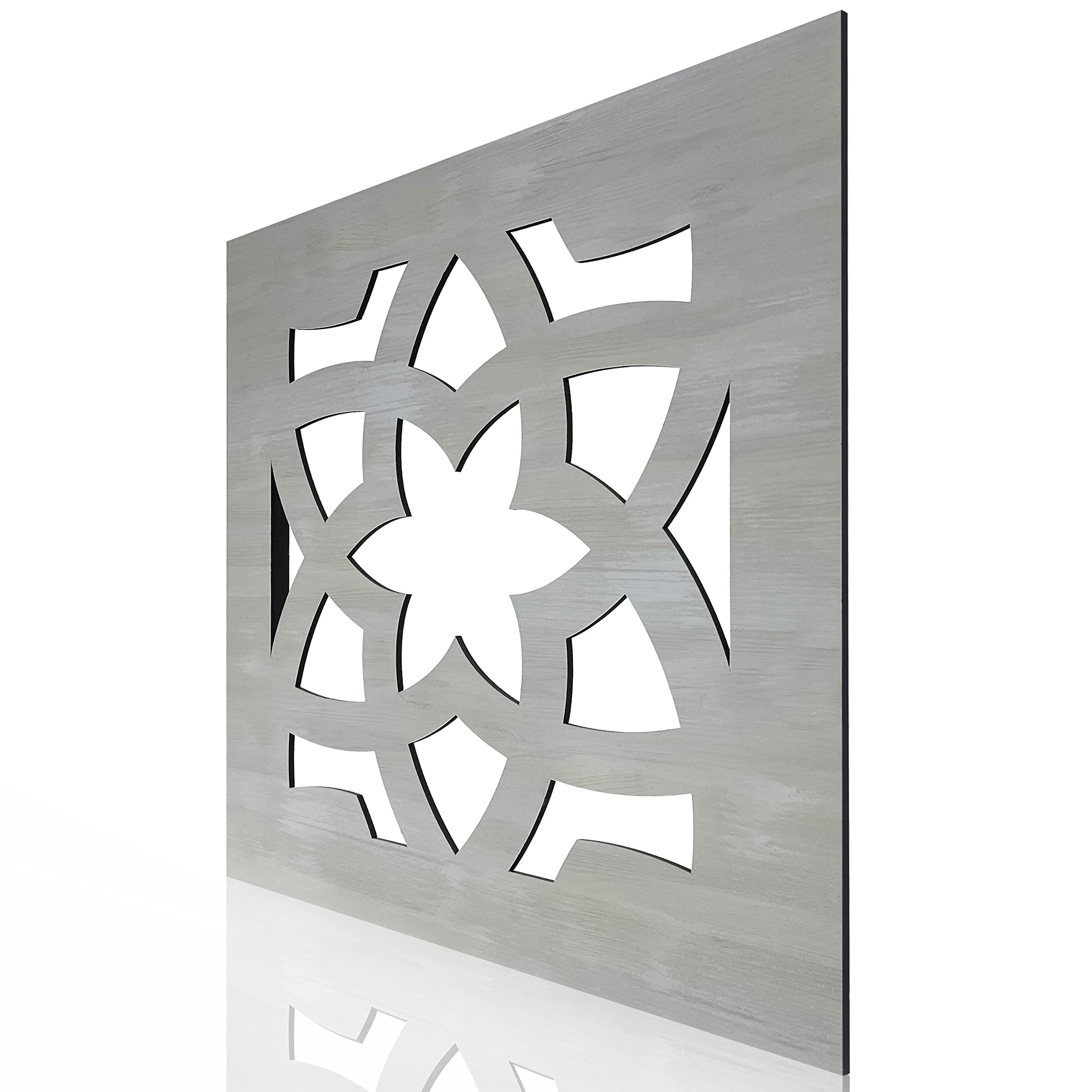 Cuadro Calada decorativo para pared, artesanal modelo ARABIC STAR (60x60cm)