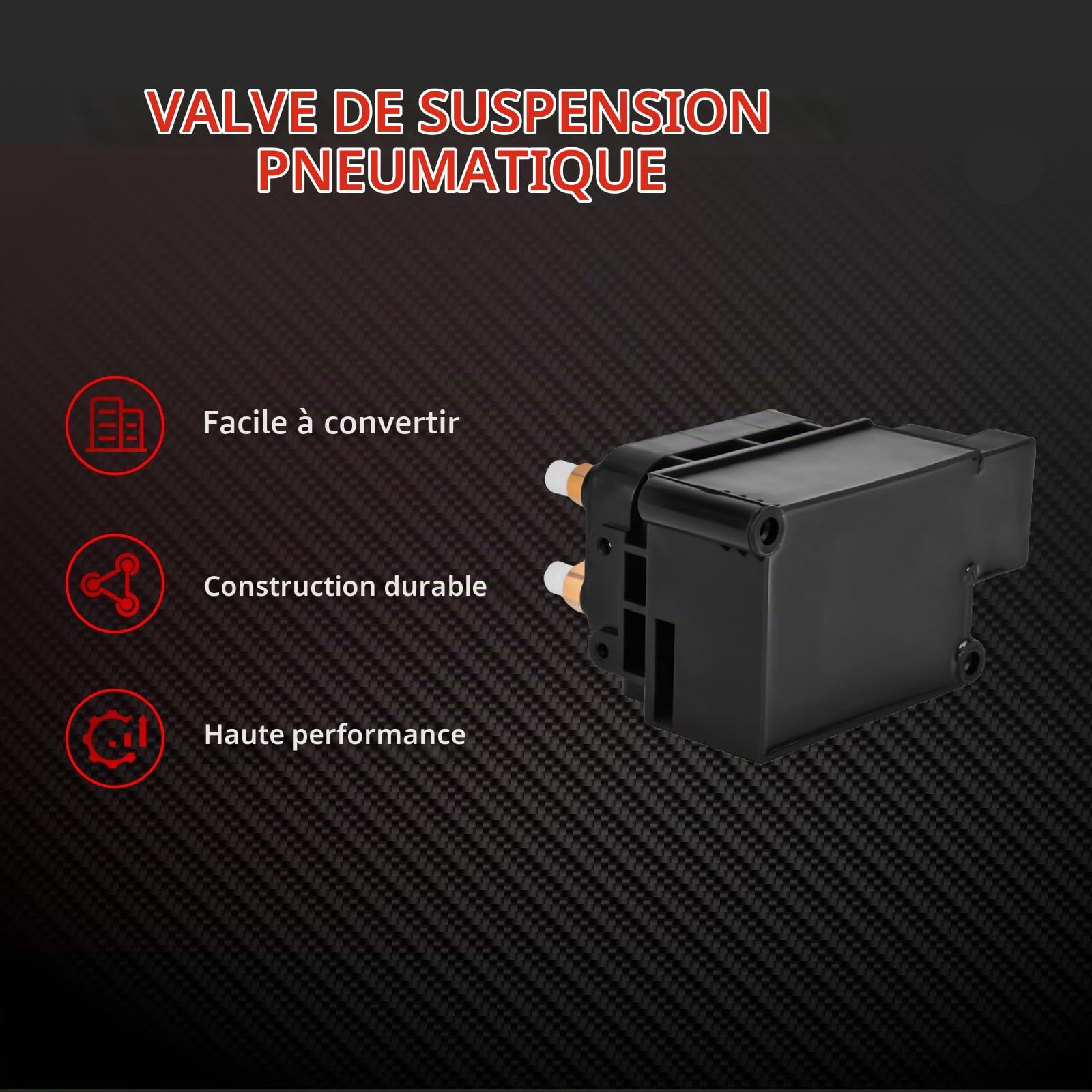 Vanne de commande à suspension pneumatique de rechange pour classe M/GL W164 X164 ML350 GL320 GL350 GL450 GL500 CDI ML280 ML300 ML420 ML500 4 ma tic accessoires de voiture pièce # 2513200058