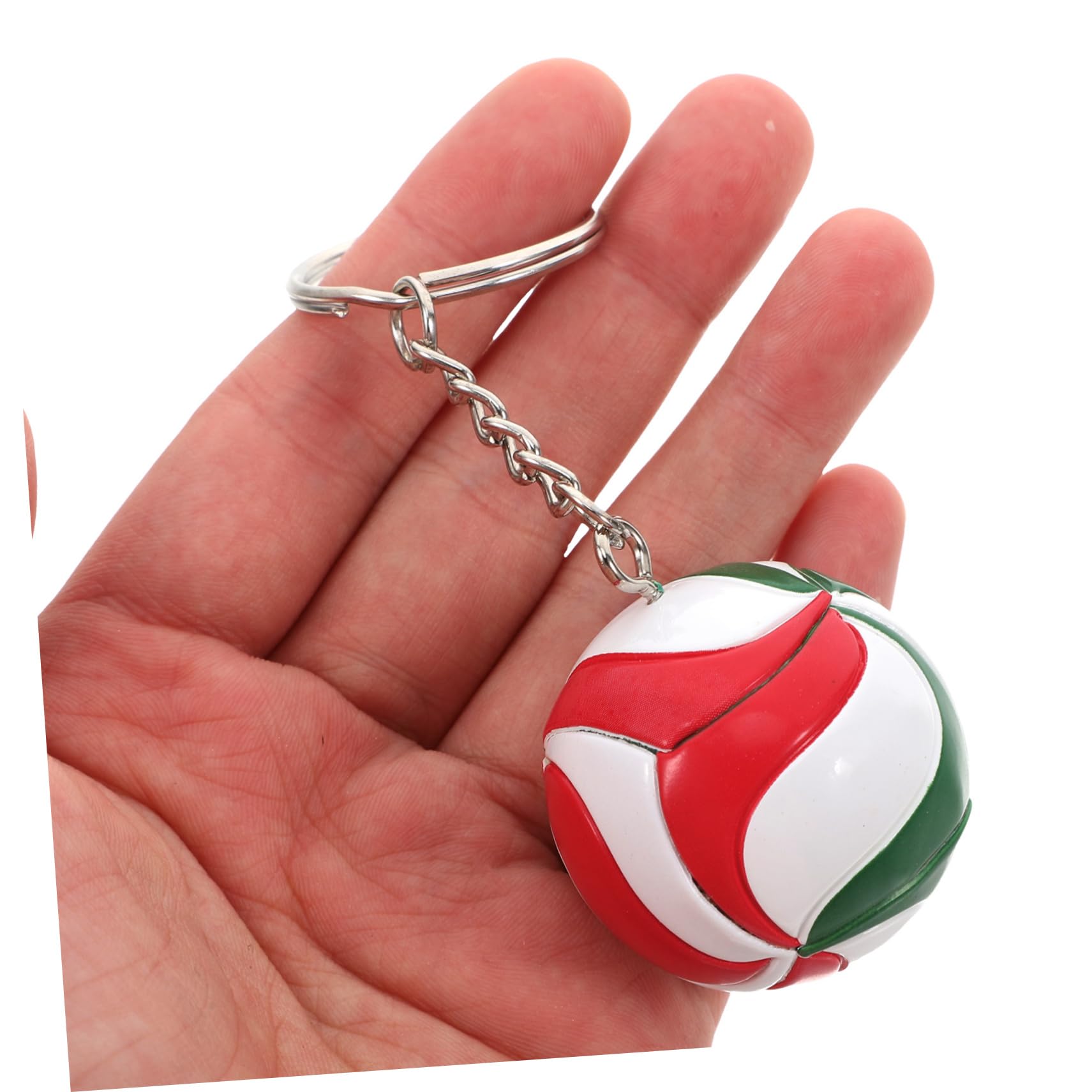 Healeved Portachiavi Pallavolo 3pezzi Porta Chiavi Decorativi in Plastico e Lega, Accessori Portatili per Borse e Premi per Studenti, Design Unico e Funzionale