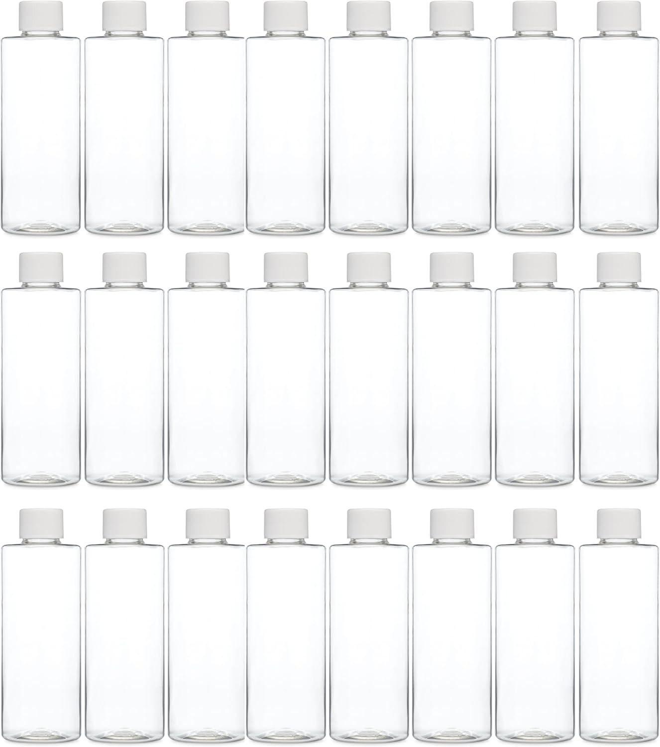 Cadet Home Solutions Refillable Bottles (Plastic Scew-Top 25pack 4oz)