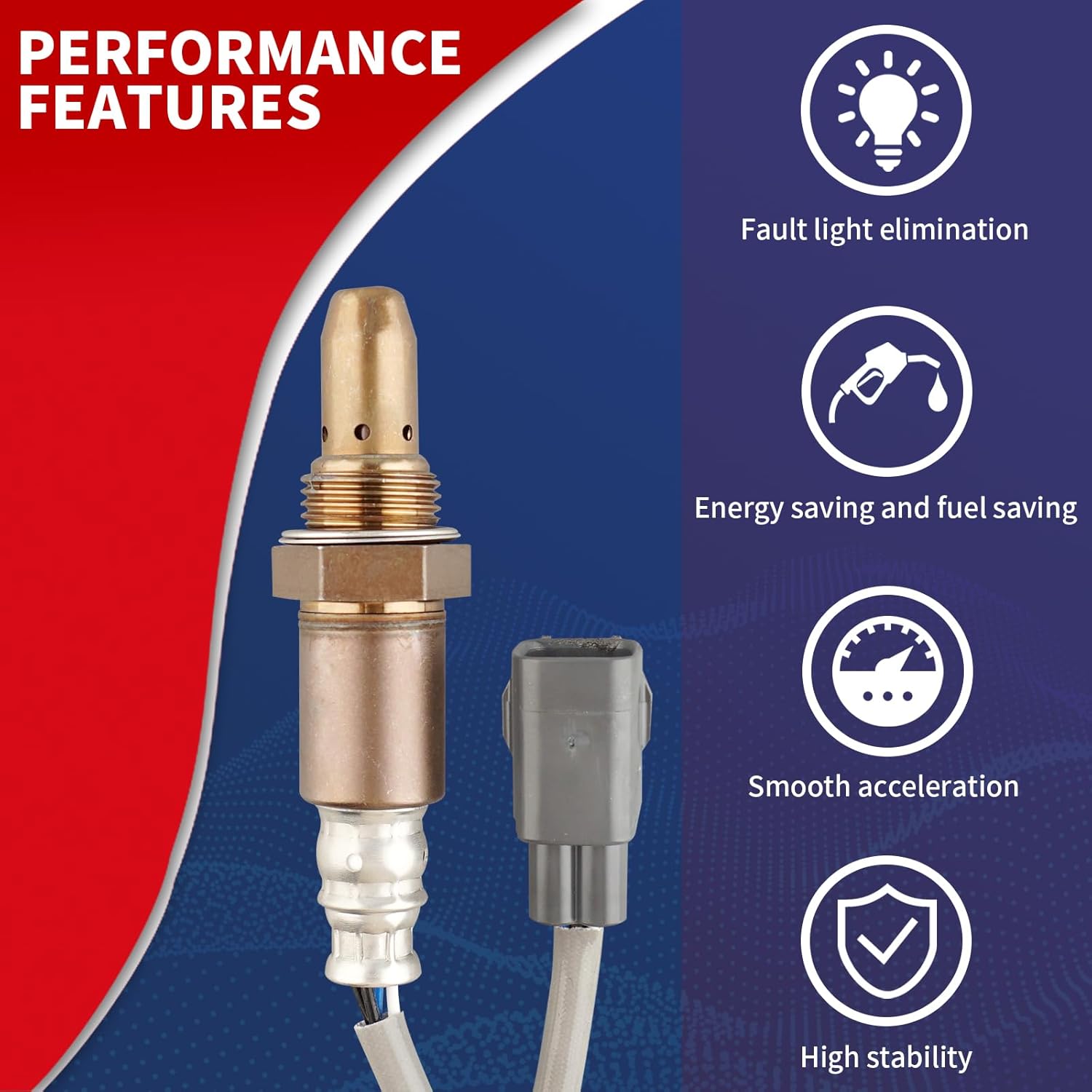 234-9026 Oxygen O2 Sensor Upstream Heated Air Fuel Ratio Compatible with Toyota 4Runner Cruiser Sequoia Tacoma Tundra Land Lexus LX570 5.7L GX460 4.6L Replace 250-54006 89467-35110