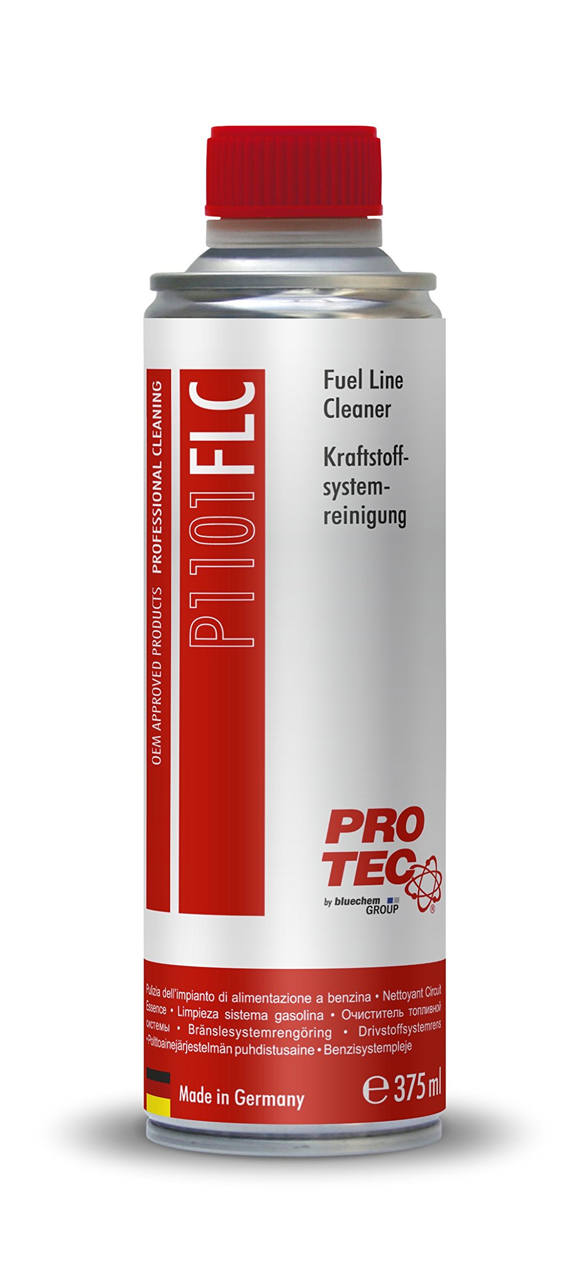 PROTEC P1101 FLC Fuel Line Cleaner Kraftstoffsystemreinigung Benzin 375ml