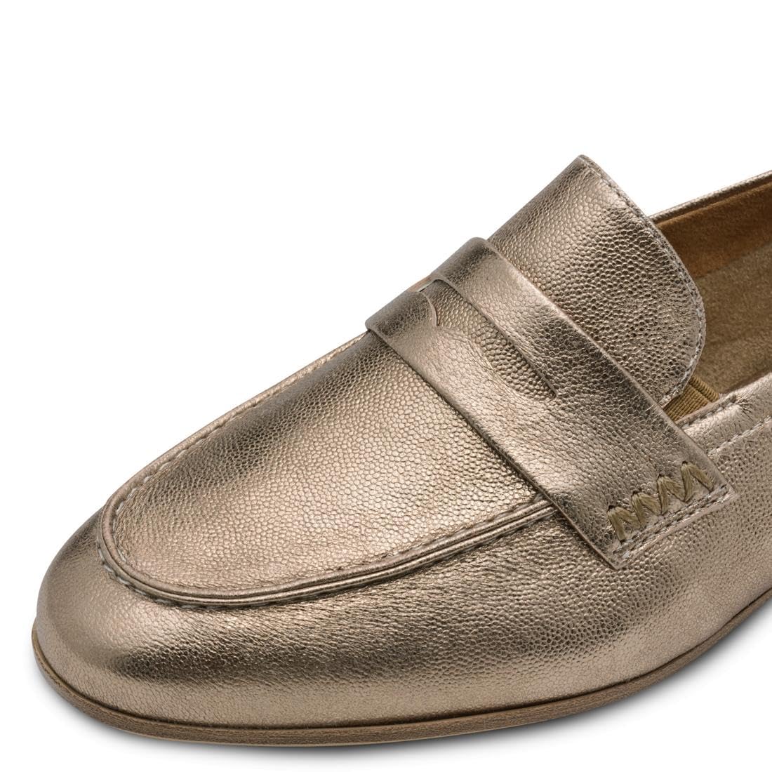 Tamaris Mocassin Femme plat Cuir