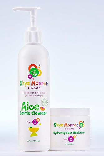 Miniatura 2 de Paquete de cuidado de la piel  Limpiador suave de aloe  Hidratante facial hidratante  Esponja limpiadora  Juego de bolsas de viaje  Nutritivo