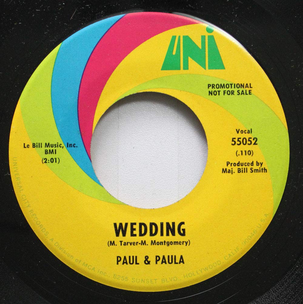 PAUL & PAULA 45 RPM WEDDING / ALL THESE THINGS