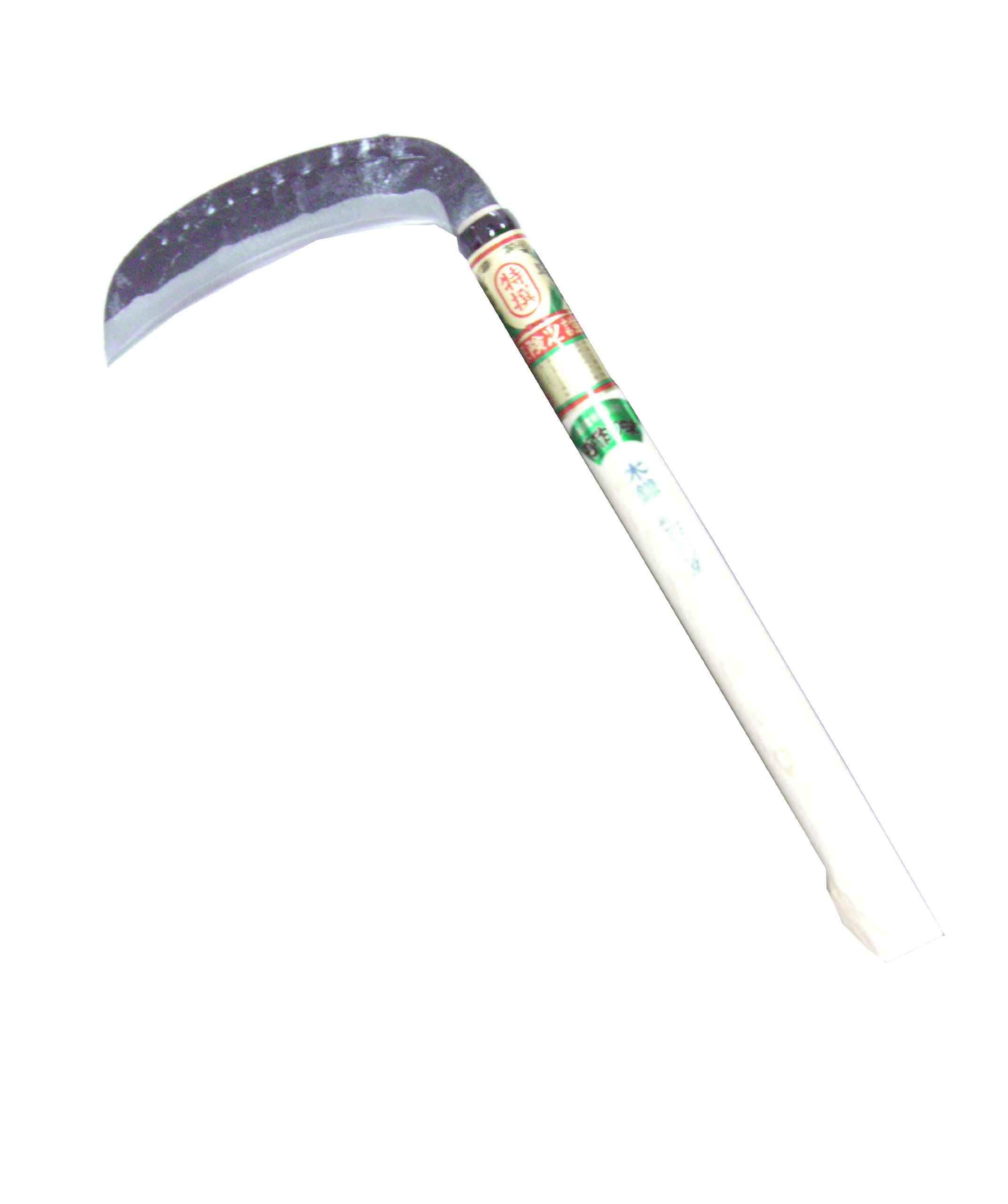 Tosa Forged Wooden Sickle White No.2 Steel 7.1in Oak Handle Japan
