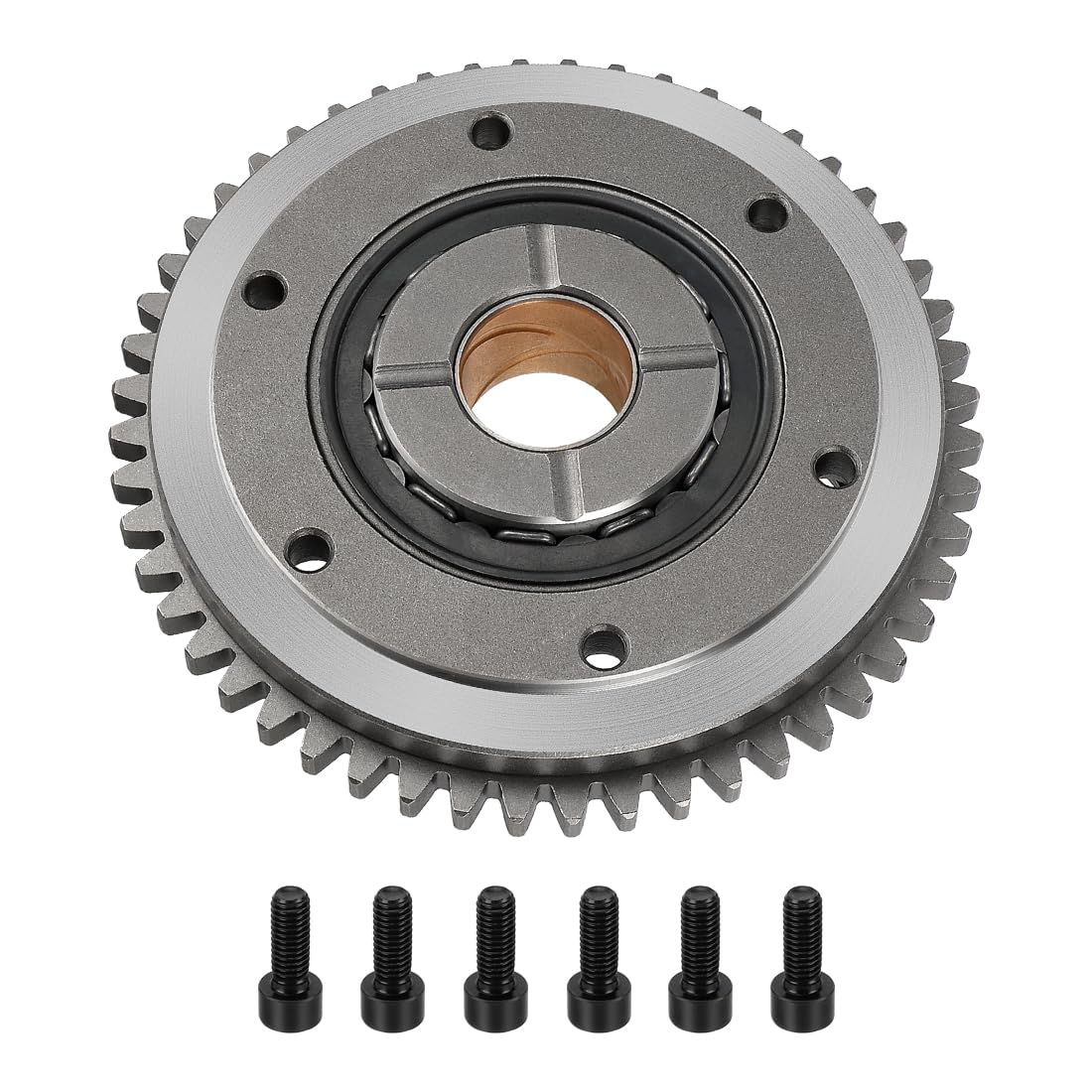 Kit de embrague de arranque unidireccional, engranaje, rodamiento, junta y extractor de volante para Yama-ha Raptor 660 YFM660R 2004-2005