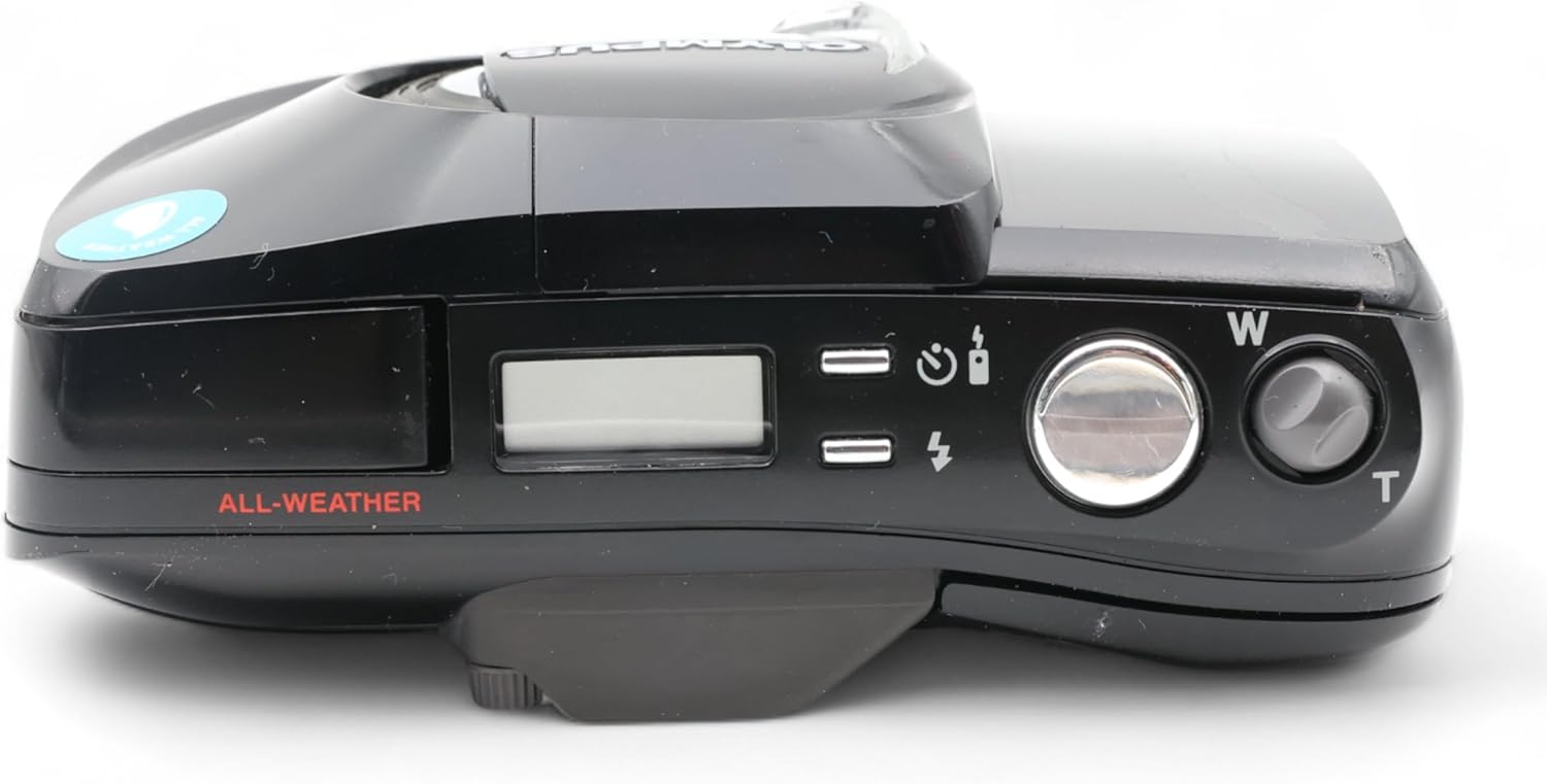 Olympus MJU ZOOM 140 CG — 35 mm Film Point & Shoot Camera | 5.5–140 mm Zoom | Compact Vintage 135 Camera (Renewed)