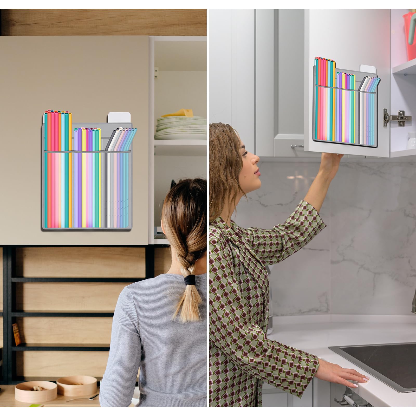 Organize Your Straws - NiHome Hanging Organizers -5 Organize Your Straws - NiHome Hanging Organizers -5