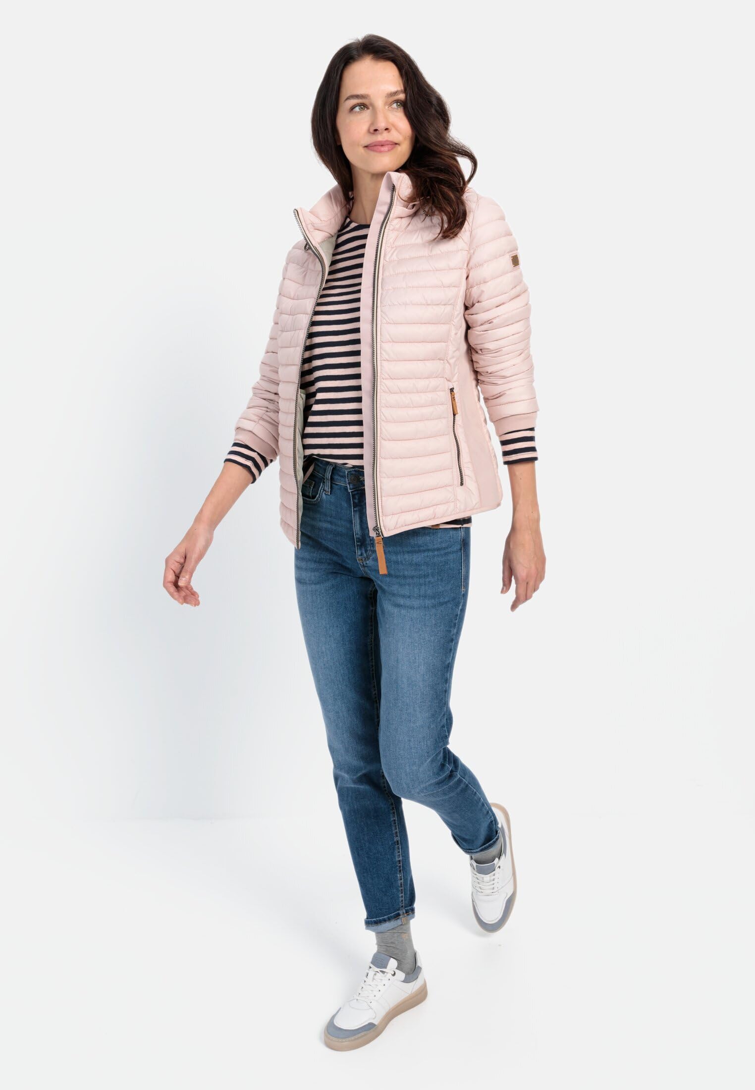 camel active Damen Leichte Steppjacke I Winddicht und wasserarbweisend Rosa – Bild 7