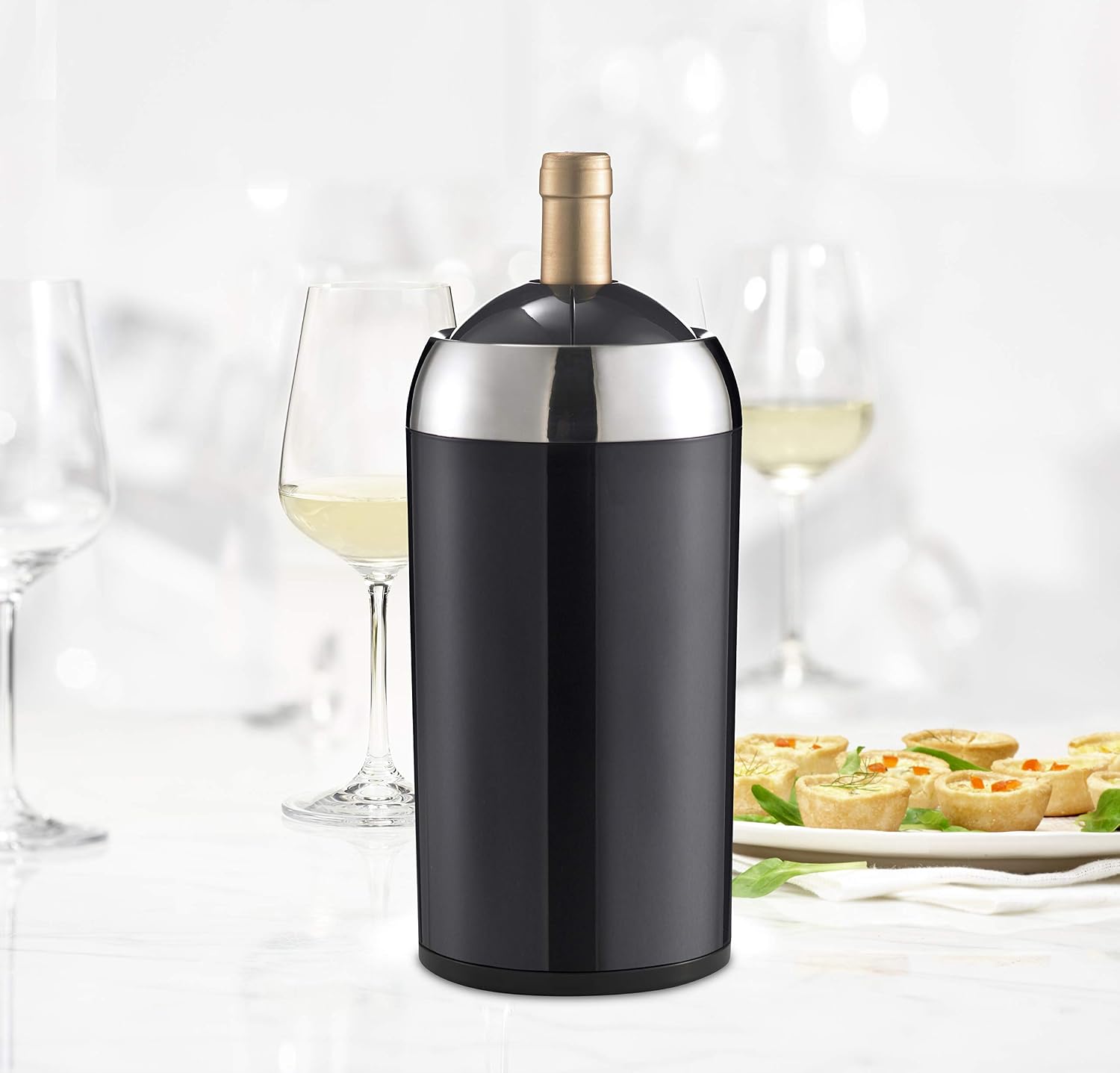 Trudeau Blink Wine Chiller, Black