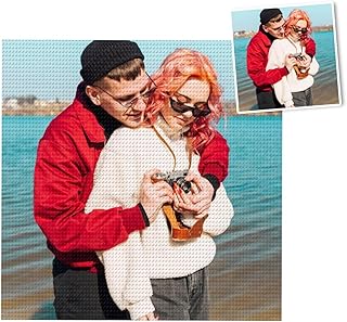 Customized Diamond Painting Kit - Create Your Own 5D Full Round Drill Ar...