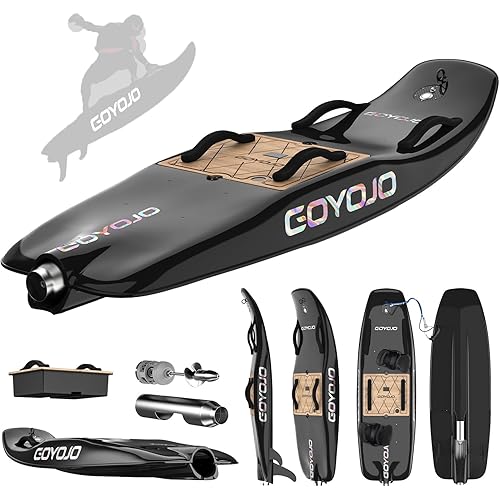 Electric Surfboard for Adults, 15KW High-Speed Water Jet Surf Board, Max 55 KM/H, 40–60 Min Battery Life, Hybrid Fiber Construction, for Rental, Recreation and Club Use