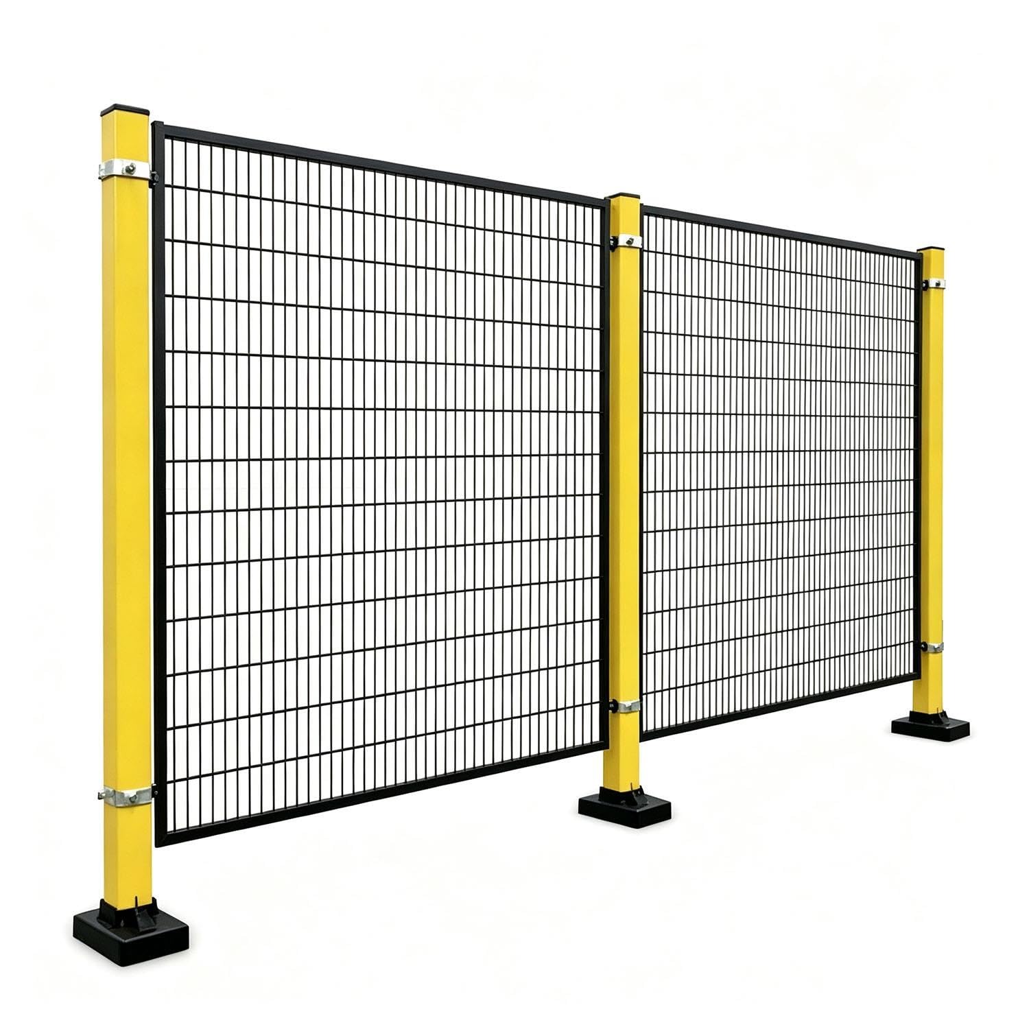 Industrie-Lagerhallen Trenngitter 2 Paneele,Sicherheits-Absperrgitter