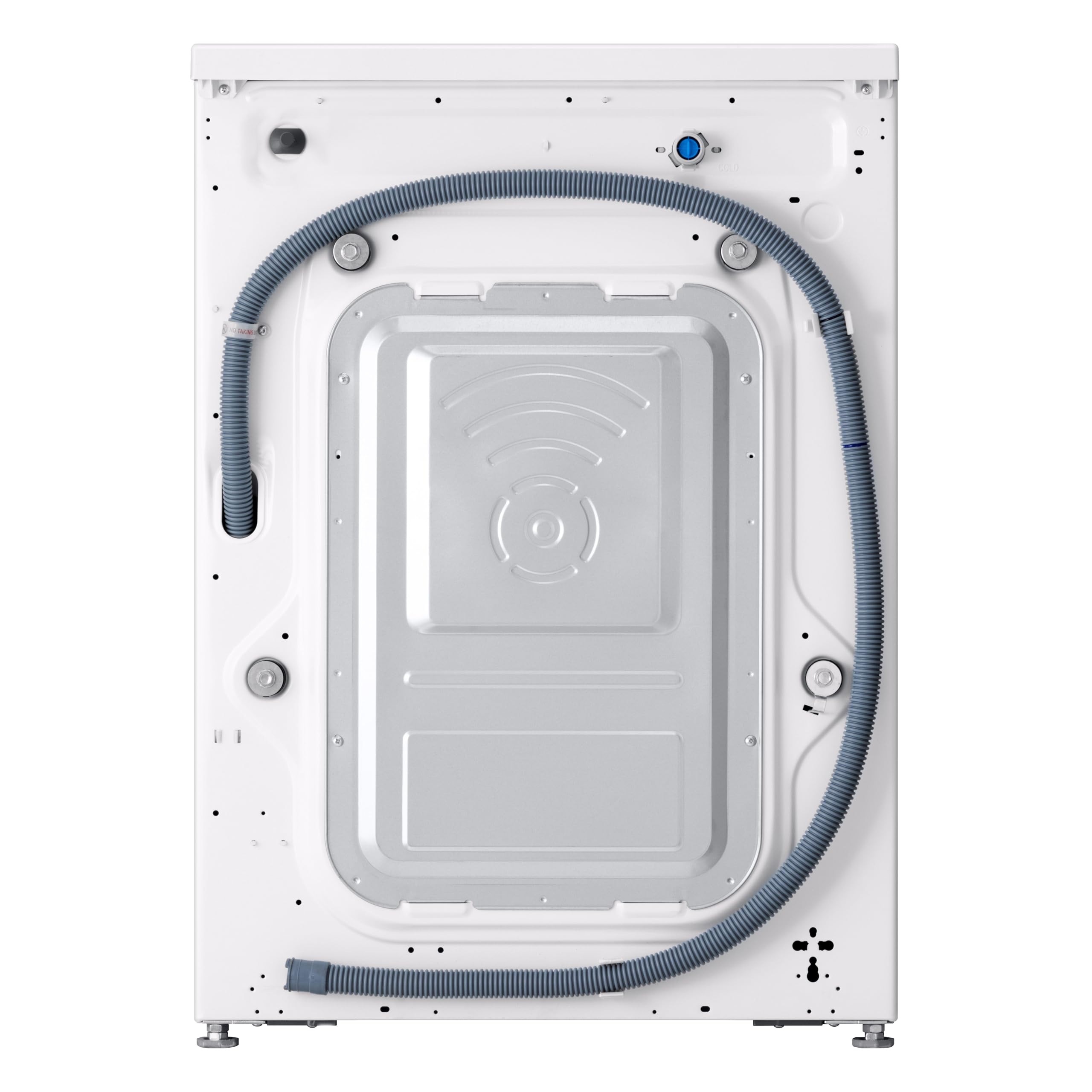 LG F4NX1009NWB Lavatrice 9 kg a Carica Frontale Serie X1, Classe A, 1400 giri, Wi-Fi, 6 Motion Direct Drive, Lavaggio a Vapore Allergy Care, Libera installazione, Essence White