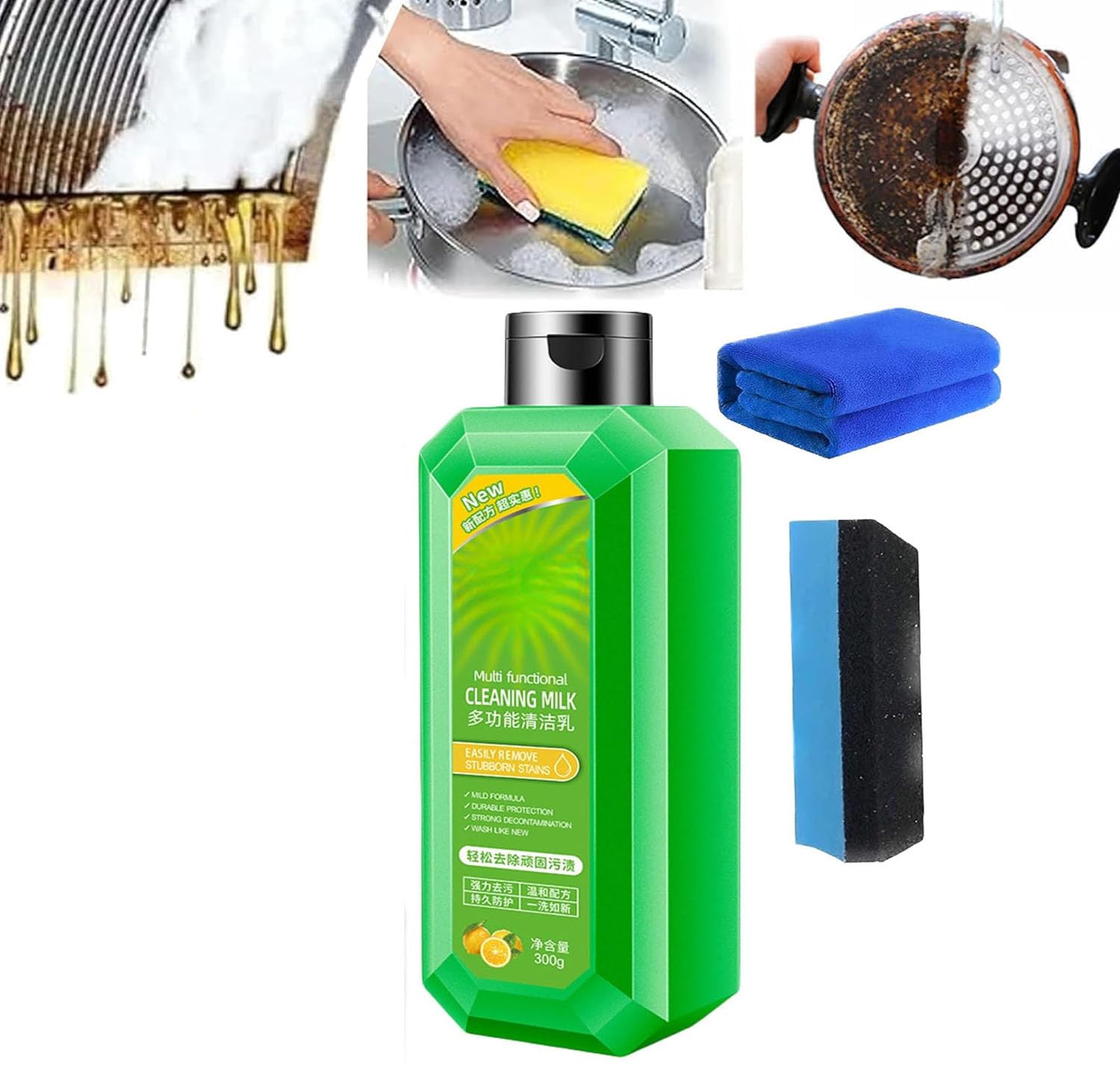 Sponsored Ad – Powerful Multifunctional Cleaner,Versatile And High-Performance Cleaning Agent,Powerful Multifunctional Concentrated Cleansing Lotion,Multipurpose Cleaner (1 Pcs)