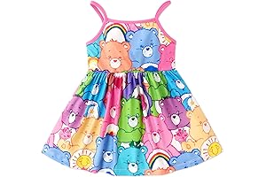 Care Bears Official Girl's Pink Tutu Dress, Baby Costume with Tutu Skirt