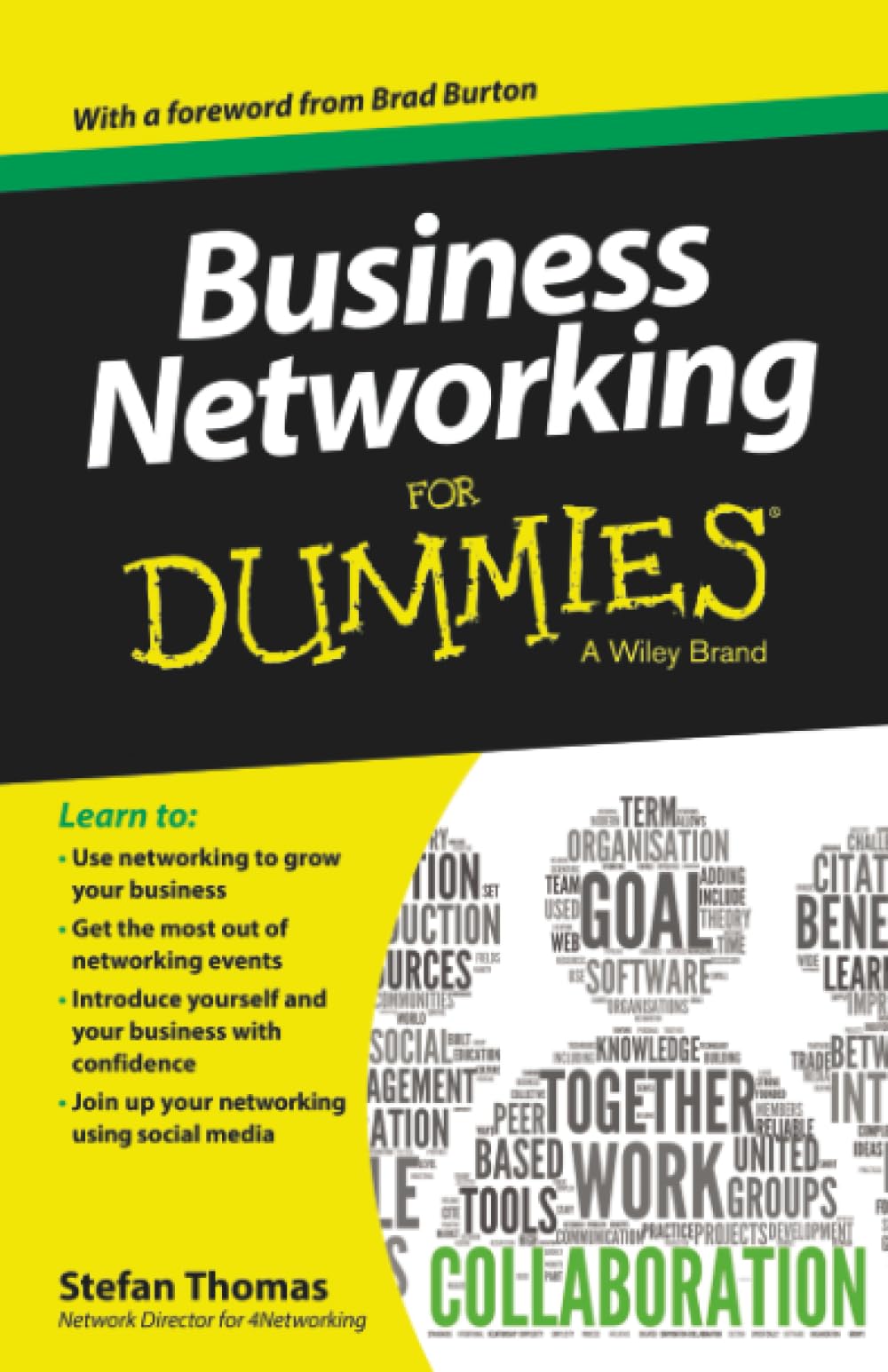 Business Networking For Dummies by Stefan Thomas (Paperback Book)