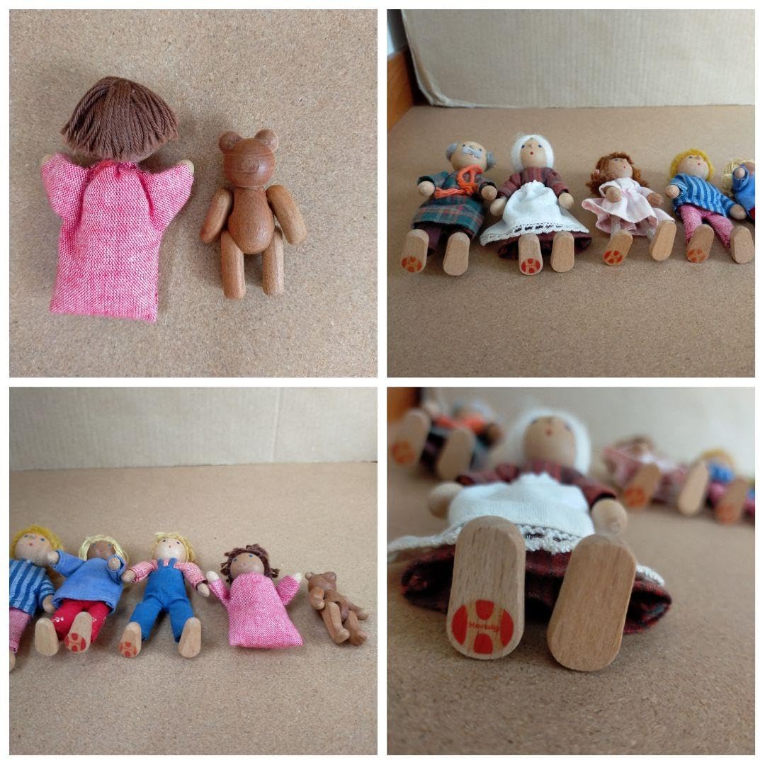 ヘアビック社 ドールハウス 人形 4人家族 ボードヘニッヒ ドイツ