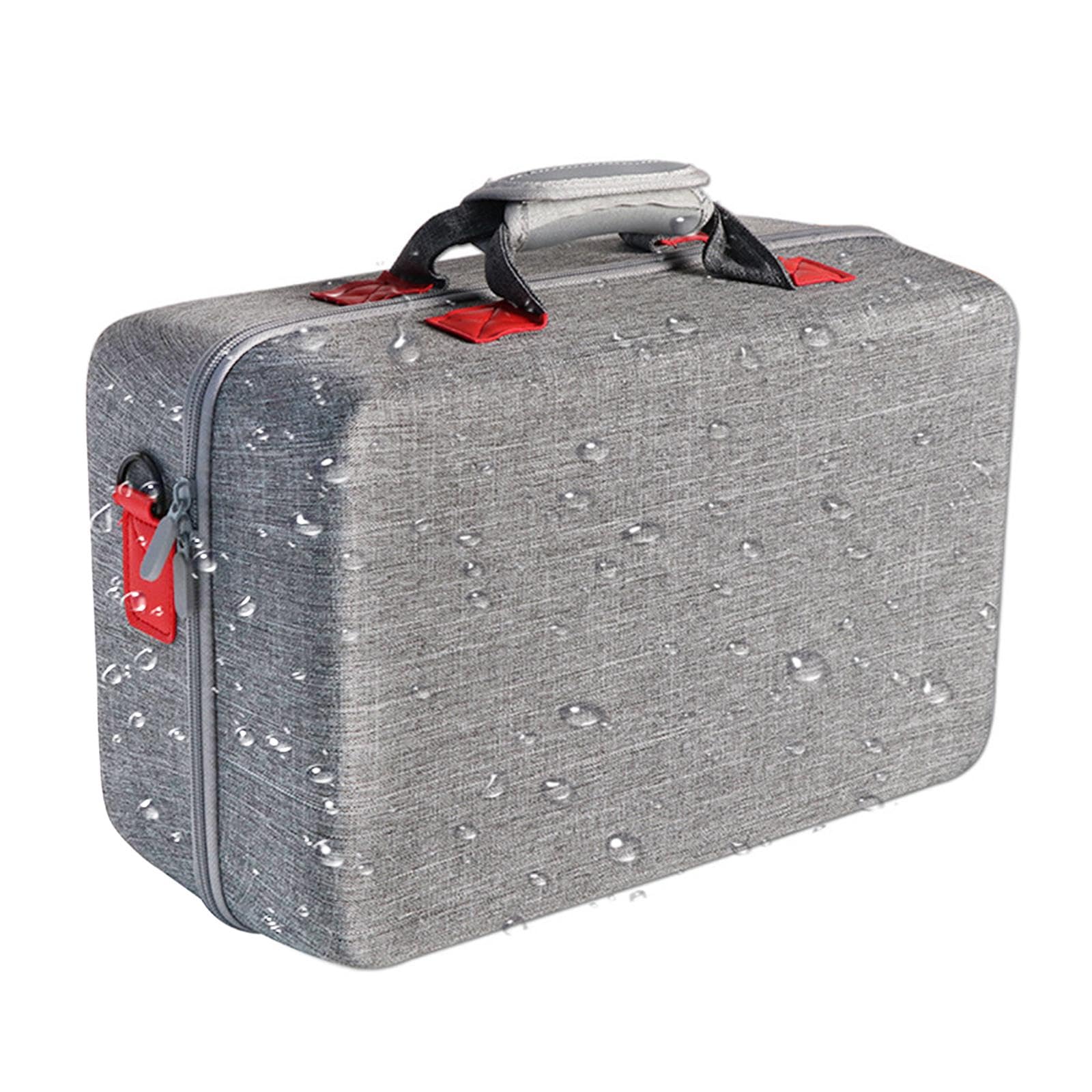 Estuche rígido de EVA para Consola de Juegos, Bolsa de Viaje portátil, Funda Protectora para Auriculares, Cables de Carga y mandos, Gris