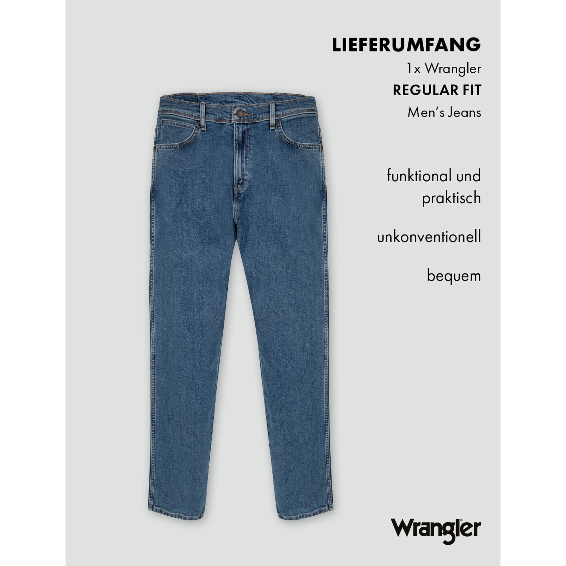 Wrangler Herren Jeans W10i