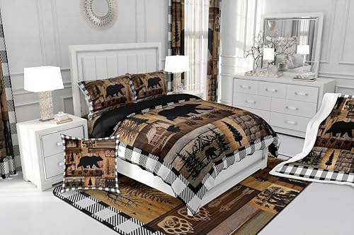 Miniatura 75 de Feelyou Juego de funda de edredón de rosas rosadas, tamaño Queen, juego de ropa de cama para el día de San Valentín, para niños, adolescentes