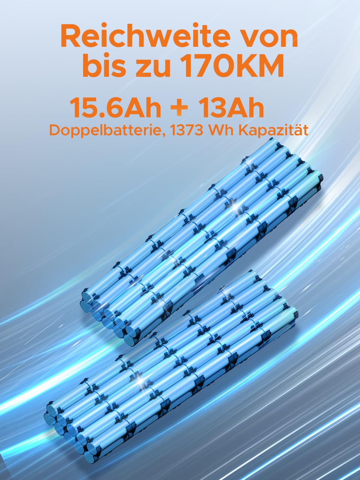 ENGWE M1 Elektrofahrrad, 15.6/28.6Ah Wechselakku, bis zu 170 km Reichweite, Bremslichter und Blinker, hydraulische Bremsen und Vollfederung – Elektromotorrad