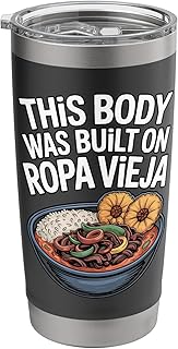 Ropa Vieja Cuban Food Lover Foodie Humor Stainless Steel Insulated Tumbler