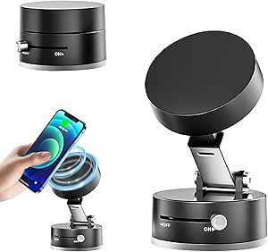 M MU Porta Cellulare, Supporto Telefono Magnetico, 360 Gradi Di Rotazione Porta Cellulare Da Per IPhone Samsung E Altro Smartphone O Dispositivo GPS (Large - Foto 6