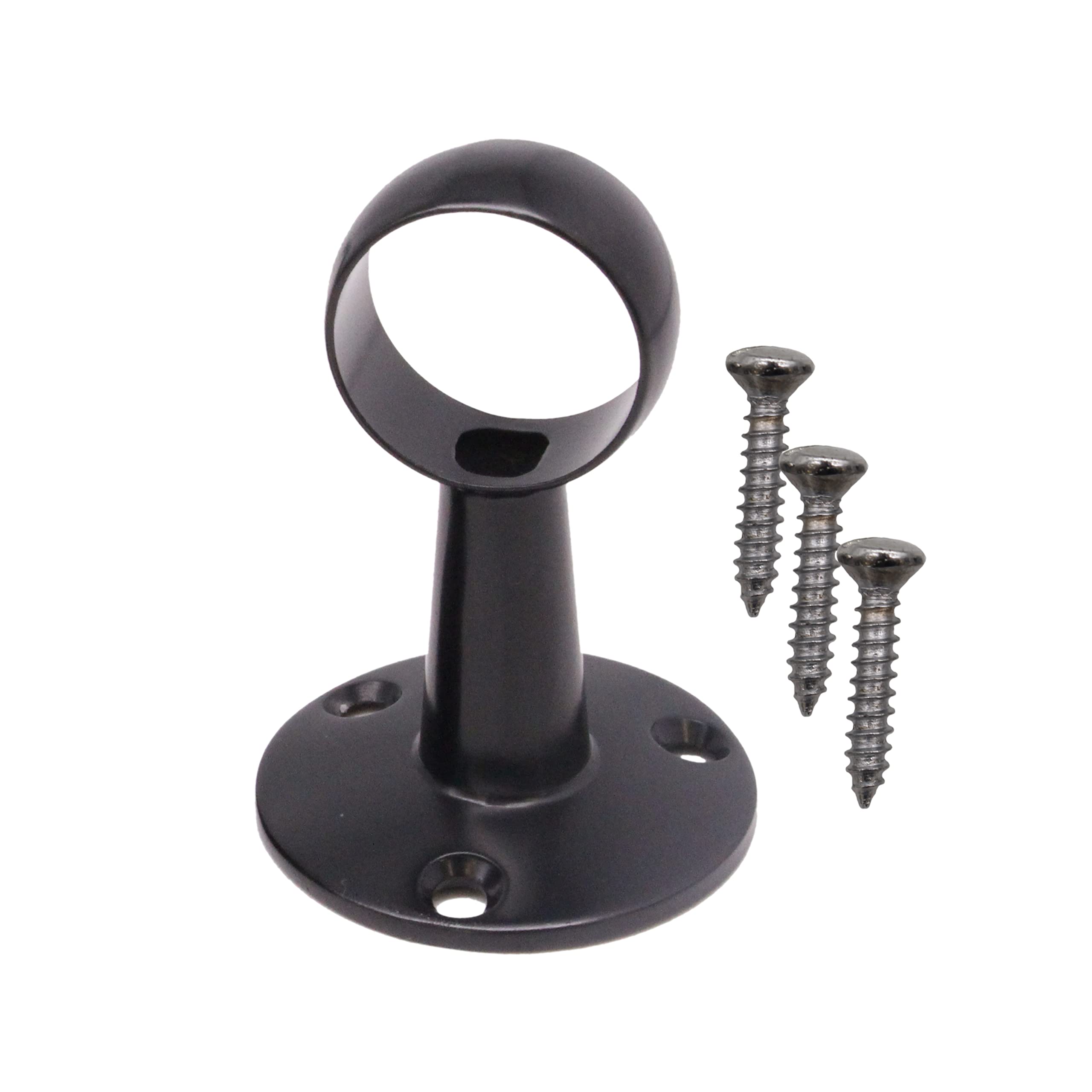 Round Wardrobe Rail for Hanging Clothes Rails 25mm (Centre Bracket)