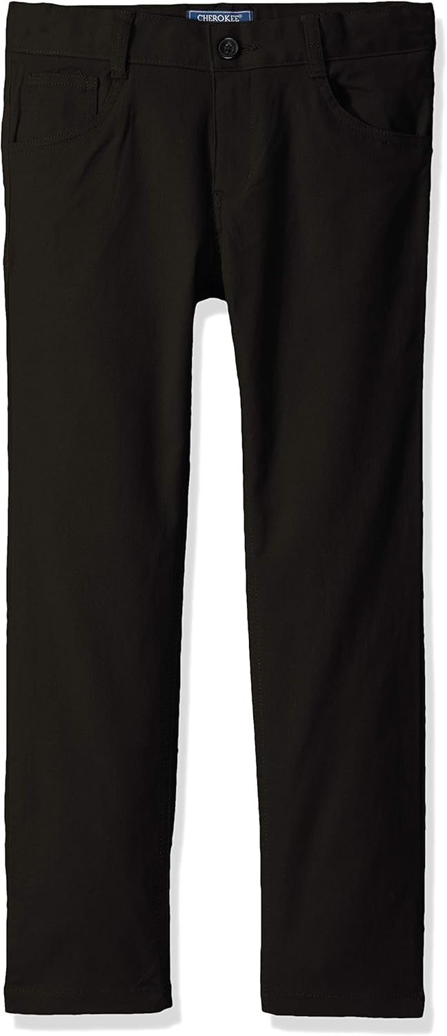 Boys’ Big Modern Fit Flex 5-Pocket Twill Pant