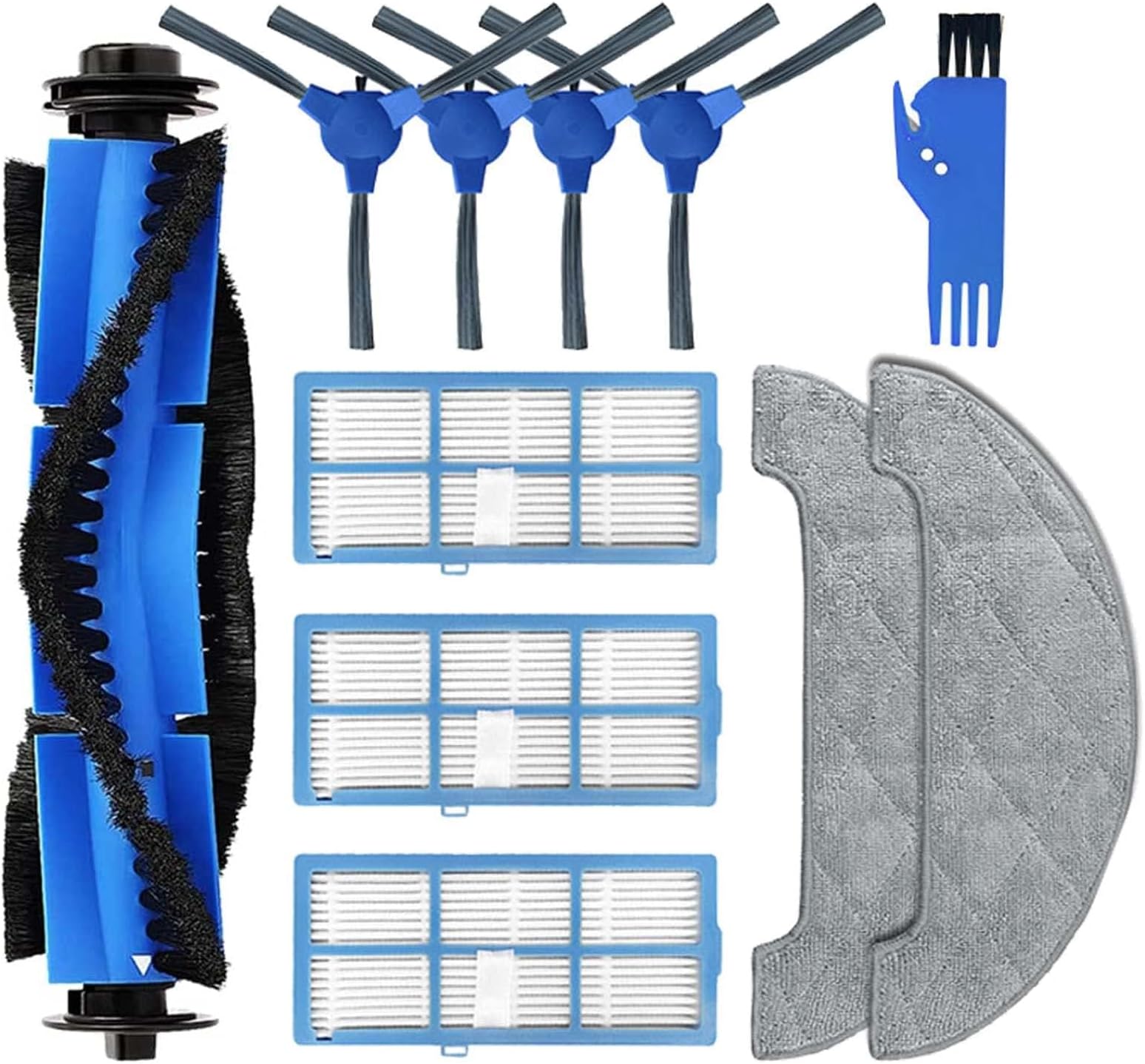 QOXEZY Kit de pièces de rechange pour aspirateur Laresar L6 Pro, kit d QOXEZY Kit de pièces de rechange pour aspirateur Laresar L6 Pro, kit d