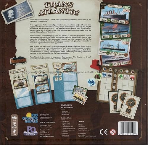 Miniatura 2 de Juegos de mesa Trans Atlantic