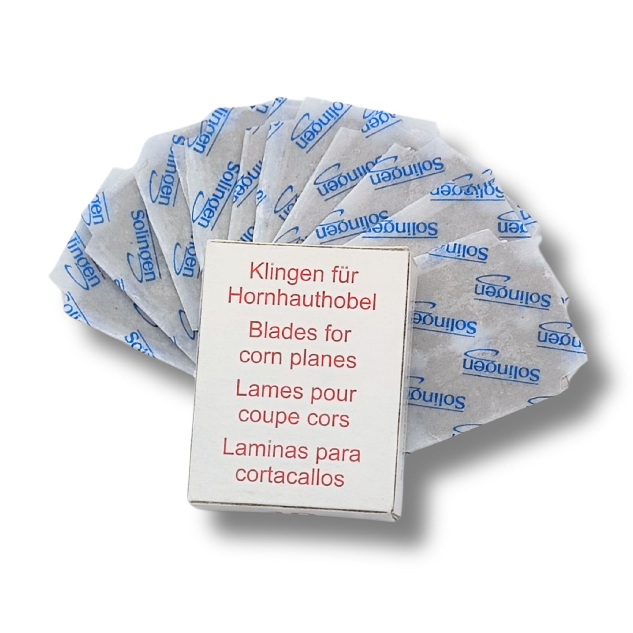 Remos - Cuchillas para cortacallos, 1 x 10 unidades