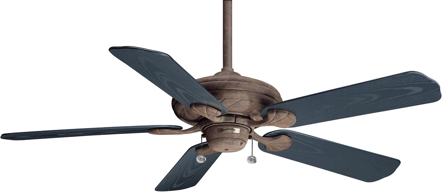 Casablanca 79U46D Lanai Outdoor Ceiling Fan, Rustic Iron