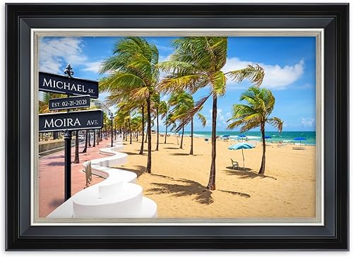 IPIC - Amor en todo Estados Unidos un momento personalizado en Miami Florida Regalo único para aniversario boda cumpleaños Impresiones giclée con