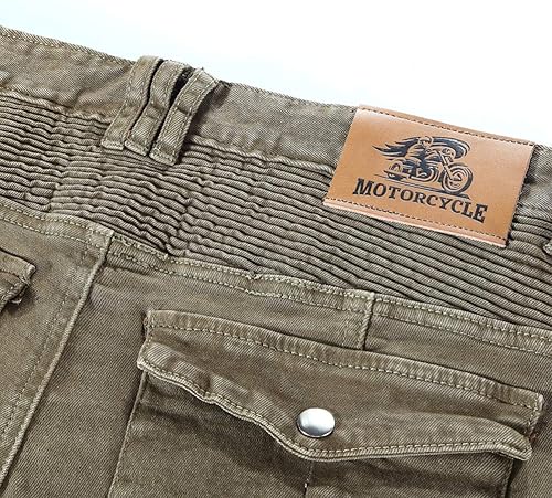 Miniatura 7 de Vaqueros de mezclilla para motocicleta con certificado CE