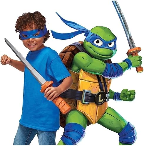 Miniatura 6 de Teenage Mutant Ninja Turtles Mutant Mayhem Leonardo Katana Sword Juego de rol básico por Playmates Toys