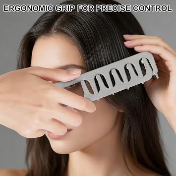 2 Pack Texture Comb for Maximum Volume, Wide-Tooth Hair Styling Tool – Professional Hair Lifting Comb for Bangs, Seam Grooming, Hair Foundation Capacity, Suitable for Women & Men