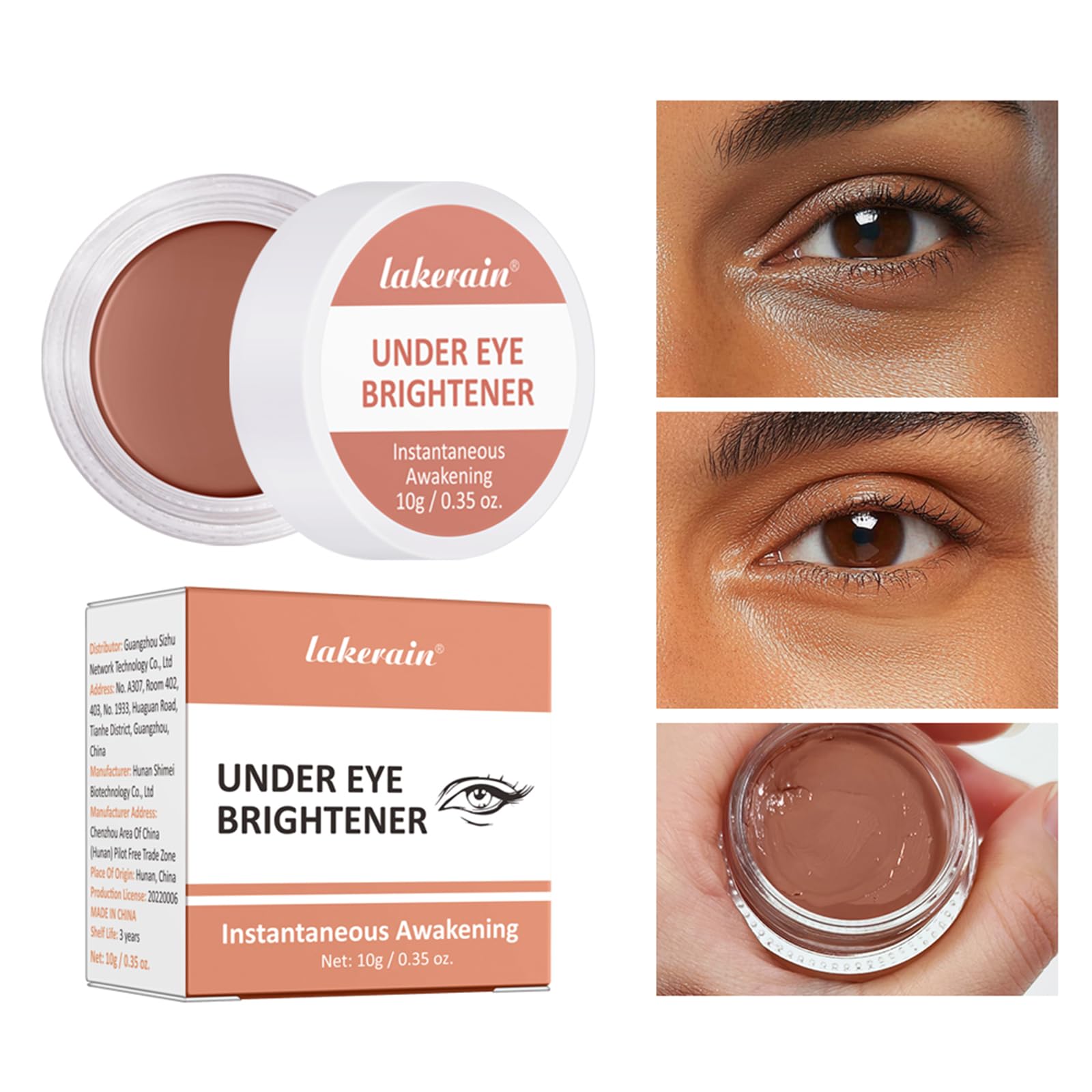 Under Eye Brightener Concealer, Instant Awakening Concealer for Dark Circles Spots & Blemishes - Image 3