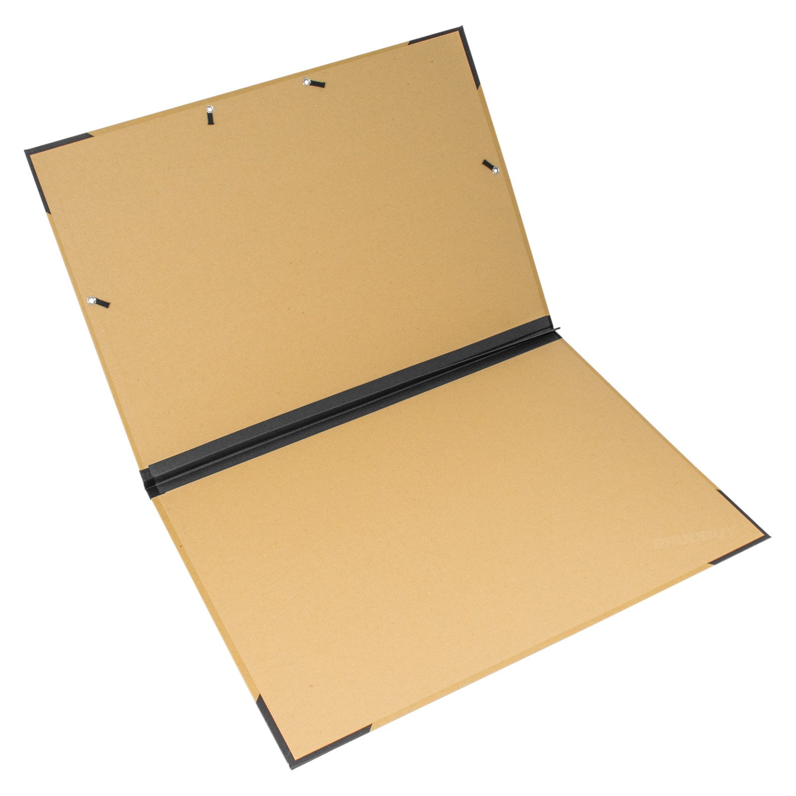 VELOFLEX Nature Portfolio Folder - DIN A3 Size, Cardboard With Elastic Band, Eco-Friendly Document Organizer