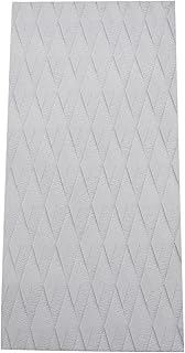 Exoggo Surfboard Deck Traction Board Anti-Skid Pad Adhesive Anti-Skid Deck Pad for Boat Deck,Kayaking,Surfboard,Vertical Paddle Board,Skimboards - White