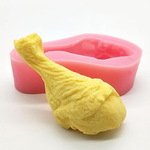 3 moldes de fondant de Navidad, molde de silicona de caramelo de chocolate de hombre de jengibre, molde de decoración de pasteles de cocina para