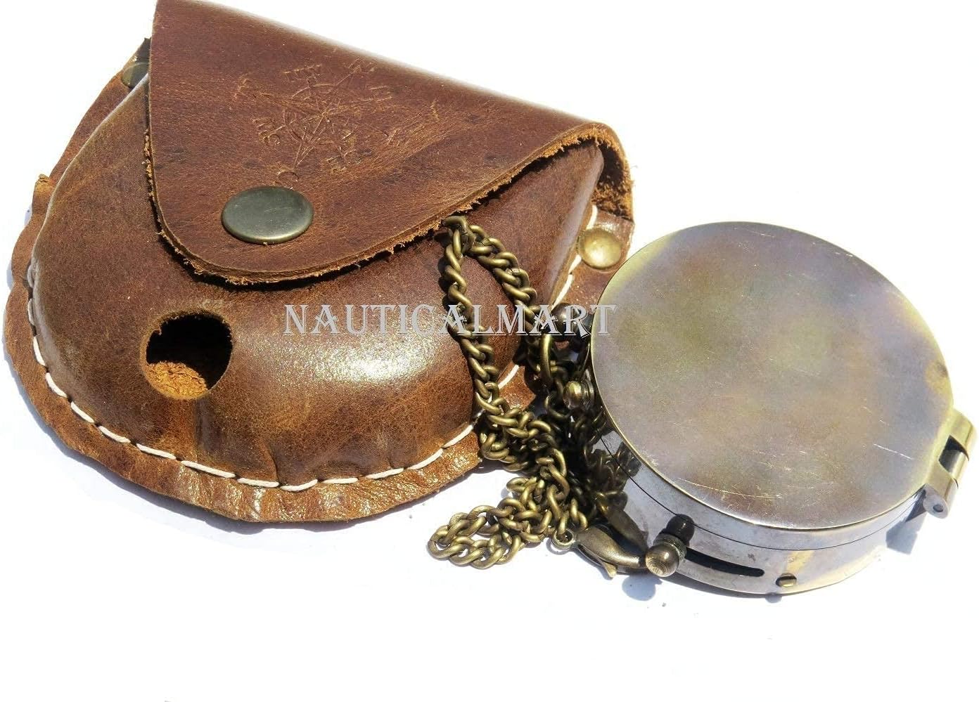 Engraved Compass Personalized Compass Antique Compass Gift Brass Compass Gift for Graduation, Anniversary, Baptism, Retirement, or Christmas - Vintage Style Working Compass