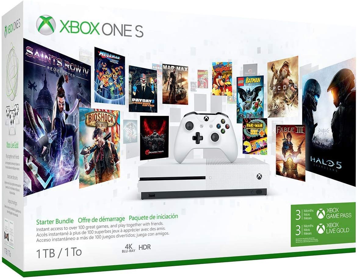 Xbox One S 1Tb Console - Starter Bundle (Discontinued)