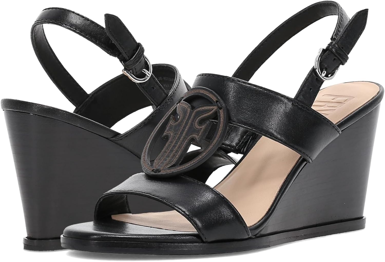 Frye Rachel Logo Sandal - Premium Women's Leather Sandals with Signature Logo, Comfortable & Stylish Summer Footwear